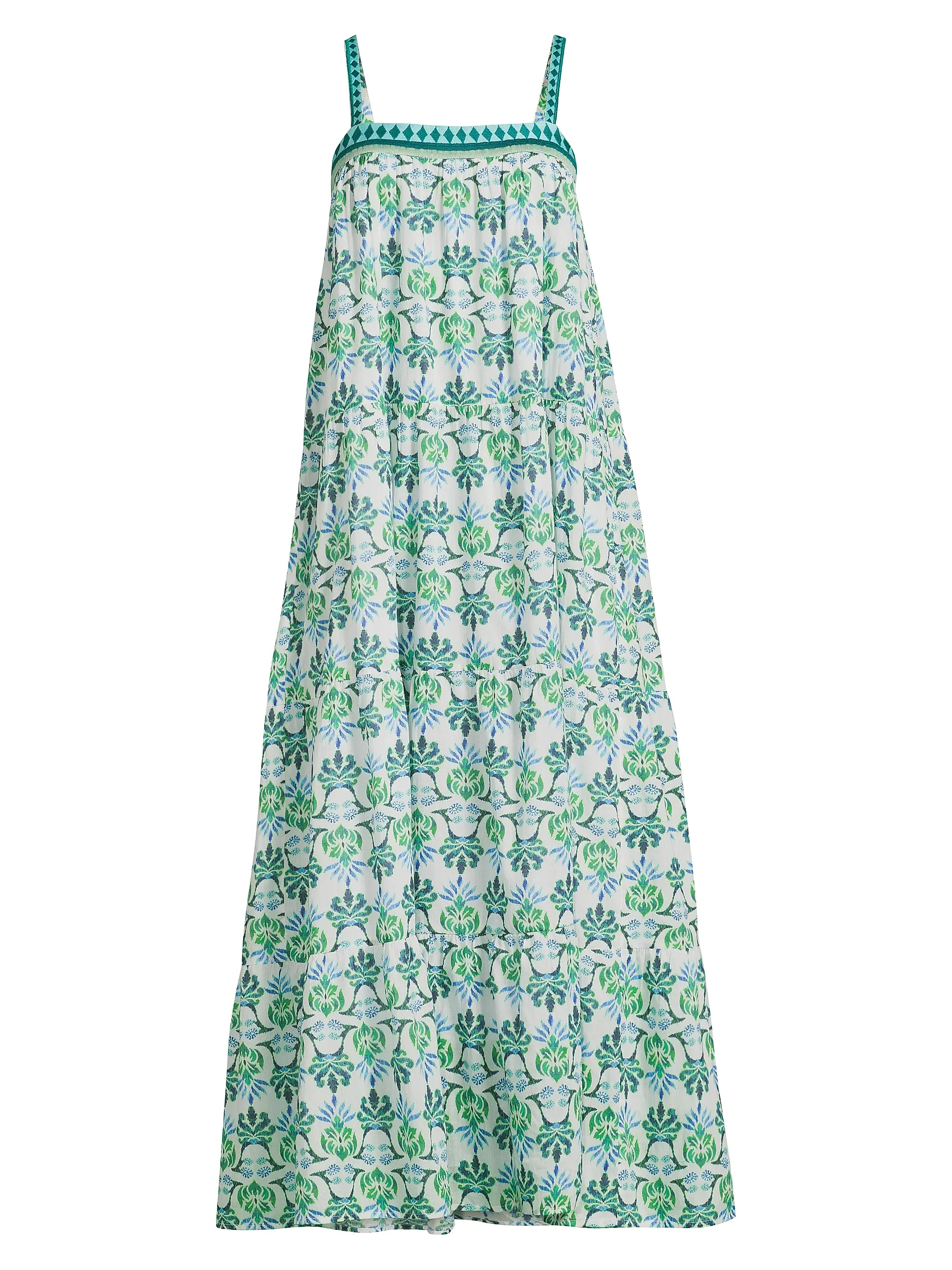 Natasha Floral Cotton A-Line Maxi Dress | Saks Fifth Avenue