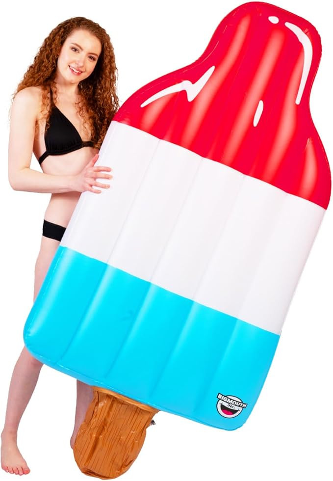 BigMouth Inc. Pool Float, Large Lounge Raft, Durable Vinyl Floatie, Summer Pool Party Water Toy | Amazon (US)