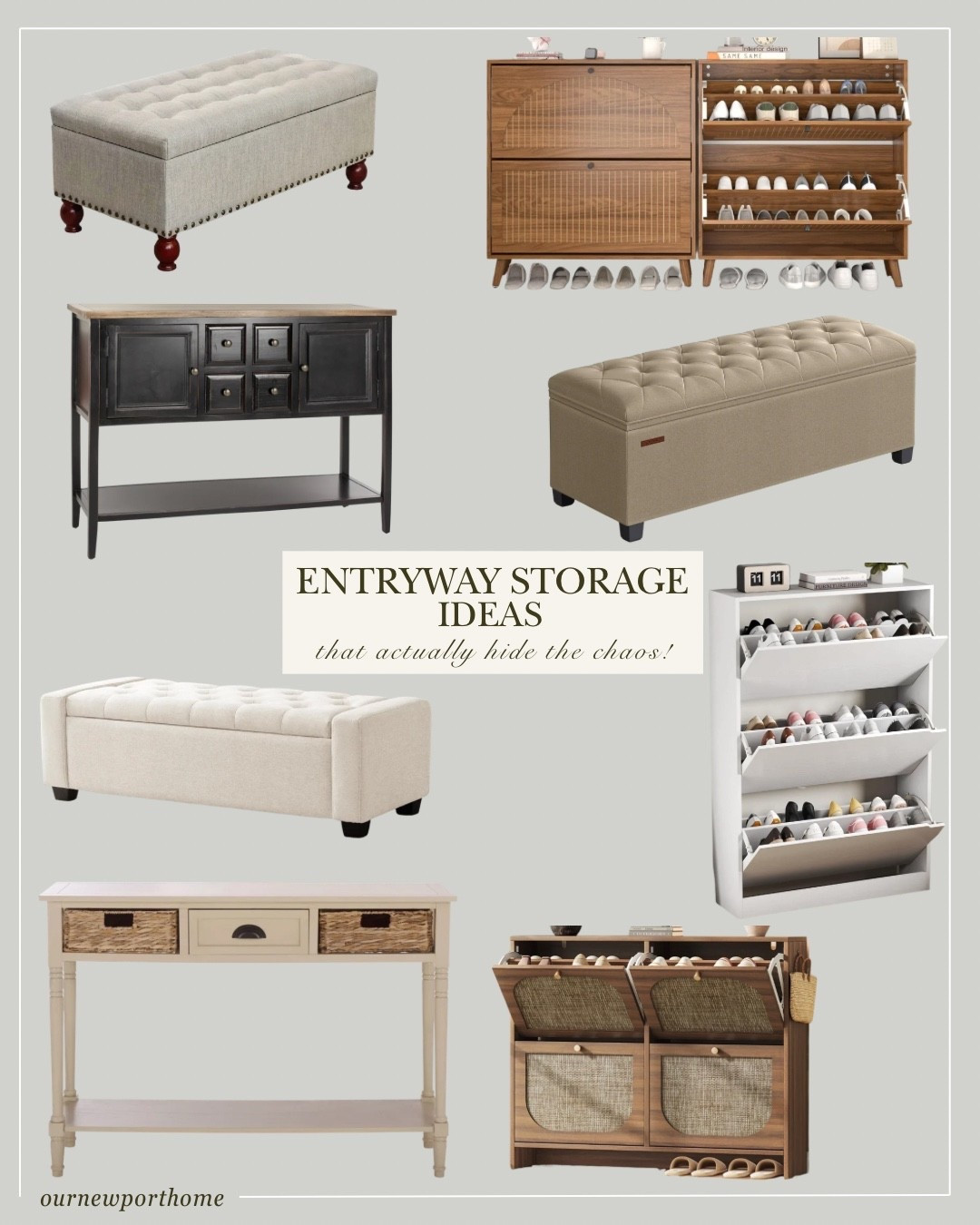 The drop zone is the hardest-working spot in the house, especially with kids home for summer 🤍 These hide shoes, bags, keys, all of it - and look good doing it. Storage benches, cabinets and console tables at every price point. 




entryway storage, entryway bench, mudroom storage, shoe storage cabinet, entryway organization, storage bench cushion, console with storage, woven baskets, entryway cabinet, family drop zone

#LTKHome #LTKmomlife