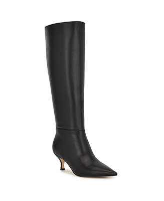 Nine West Women's Somas Tall Kitten Heel Boots - Macy's | Macy's