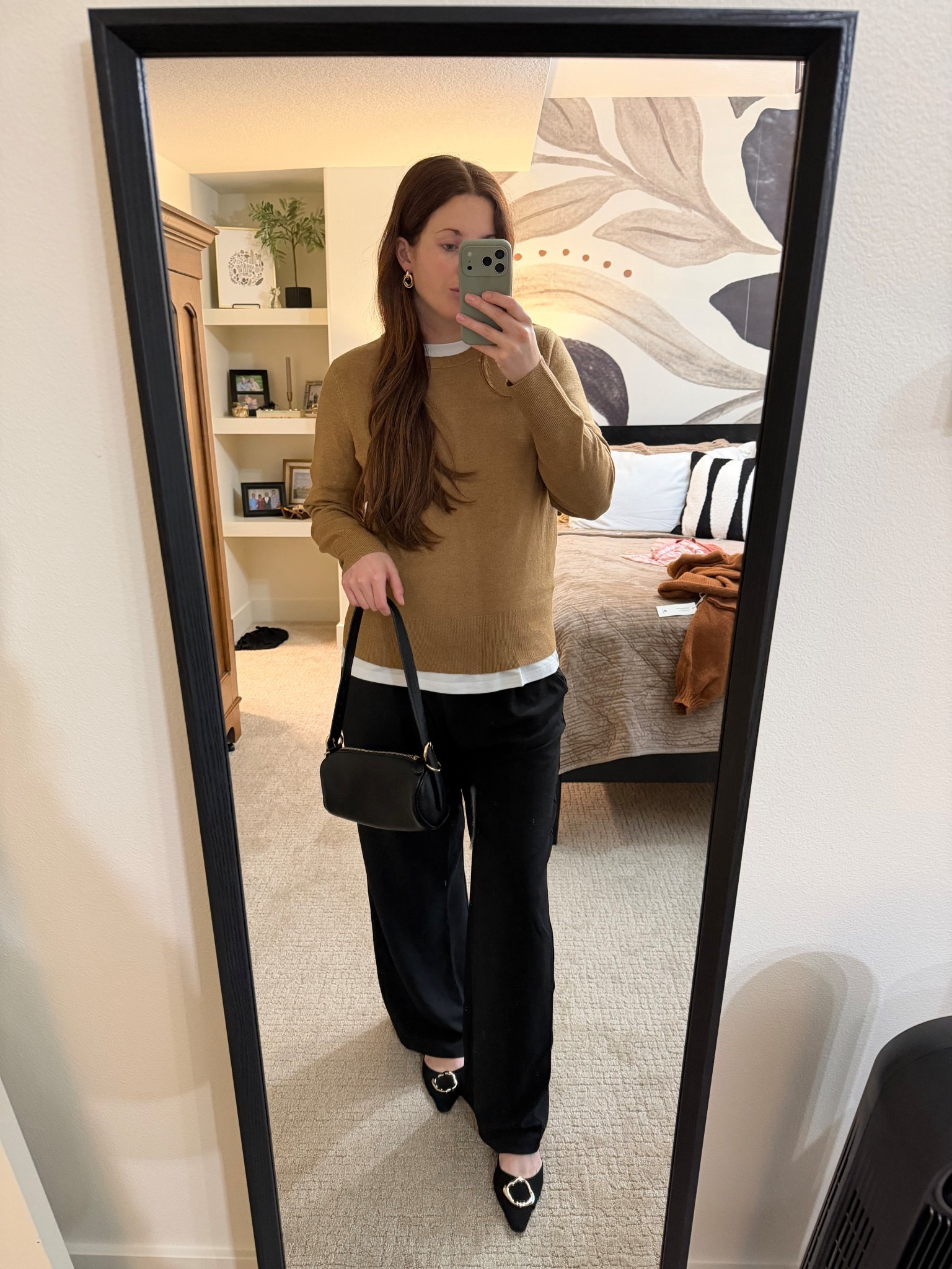 My go-to maternity outfit - layers, pull on pants and sweaters! 

@targetstyle #maternity #everydayoutfit #workwear #midwest #winterstyle

#LTKWorkwear #LTKBump #LTKmomlife