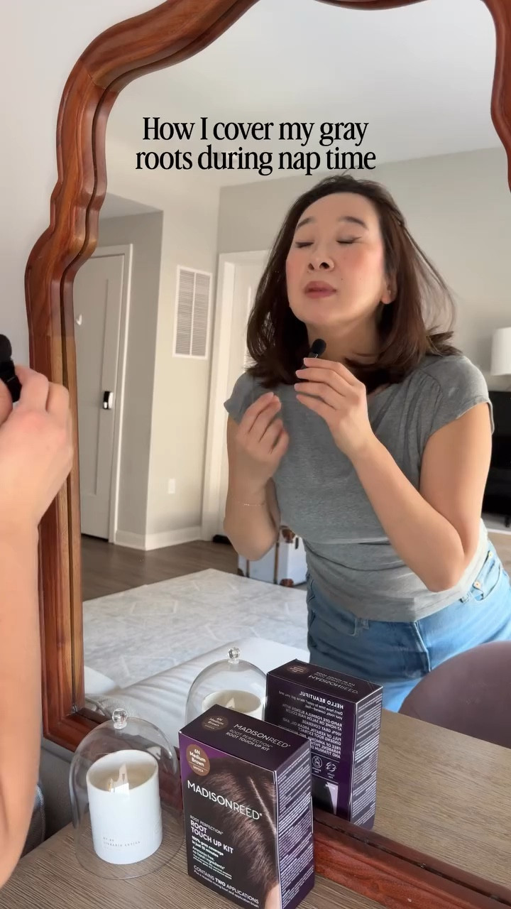 I can deal with chipped nails and smeared eyeliner but grown-out roots? I need to fix that immediately 😬 I’ve been relying on @madisonreed ‘s Root Perfection because it’s quick, easy, and actually works every single time. Perfect for those “I only have nap time” moments as a toddler mom 🤭

Check out www.madison-reed.com to find your shade and let me know if you want to know which color I used! #madisonreed #madisonreedpartner