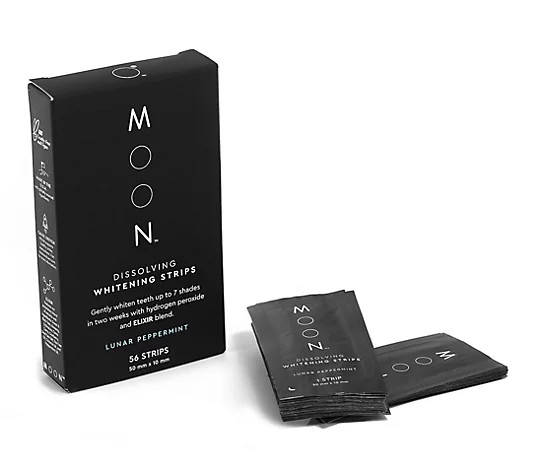 Make Your Selection: MOON Dissolving Teeth Whitening Strips 56-pack | QVC