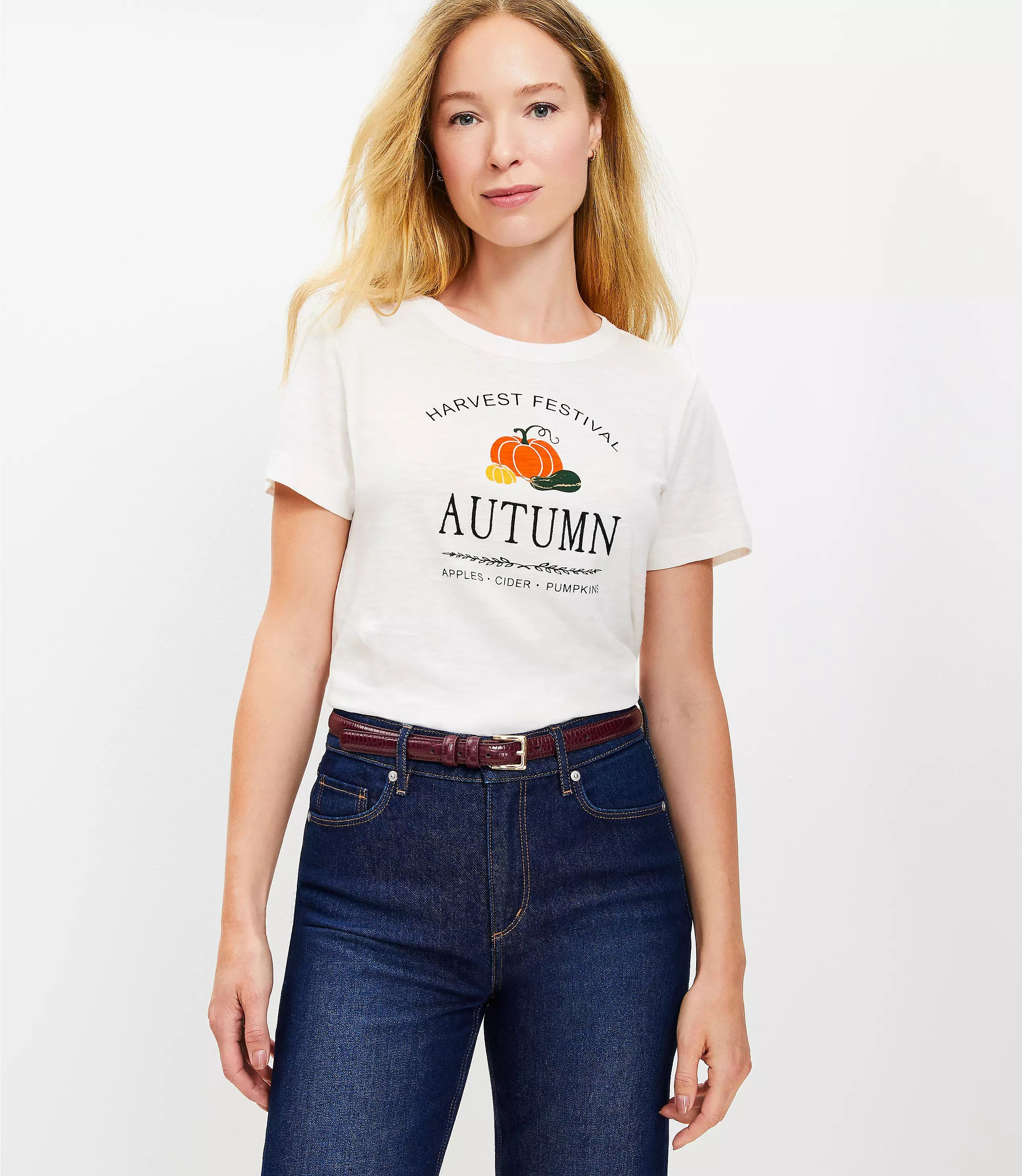 Autumn Festival Everyday Crew Tee | LOFT