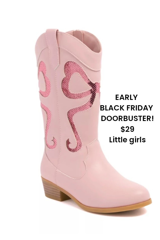 Little girls pink boots on sale for $29!! All sizes still available 



#LTKGiftGuide #LTKHoliday #LTKKids