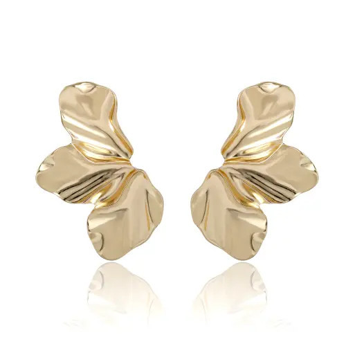 bcbg Half Petal Earrings in Gold at Nordstrom | Nordstrom