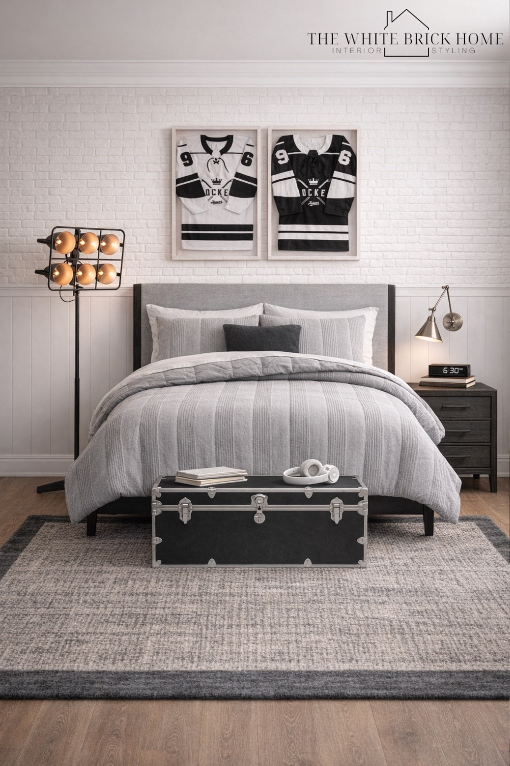 Game day style meets timeless design - this clean, modern bedroom delivers a winning look that grows with him. 
🖤🖤
Boys room, boys room design, boys room furniture, boys room design ideas, boys room design, boys room rug, boys room furniture, boys room lighting, boys room lamp, boys room findsX boys room bed, boys room nightstand, boys room decor ideas, modern boys room, boys room bed, wayfair boys bedroom furniture, wayfair bedroom, boys room lighting, boys room decor ideas, boys room hockey, hockey bedroom, hockey room design, hockey room decor, hockey room ideas, boys room nightstand, sports bedroom, sports themed bedroom, wayfair, pottery barn teen 


#LTKHome #LTKKids #LTKSaleAlert