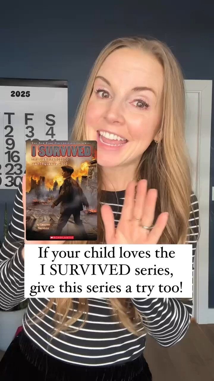 If your child loves the I Survived series, try The Unsolved Case Files series too! 

 #LTKKids