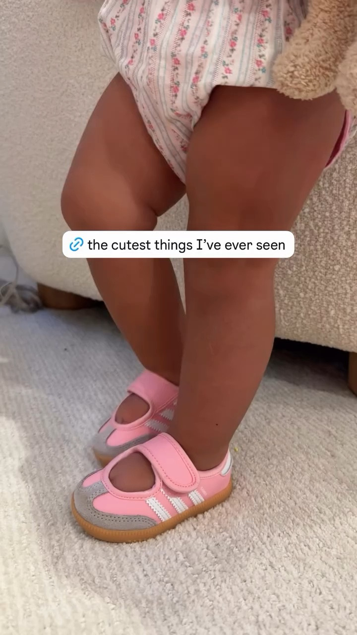 cutest toddler girl shoes i’ve ever seen @adidas 

#LTKKids #LTKSeasonal #LTKmomlife