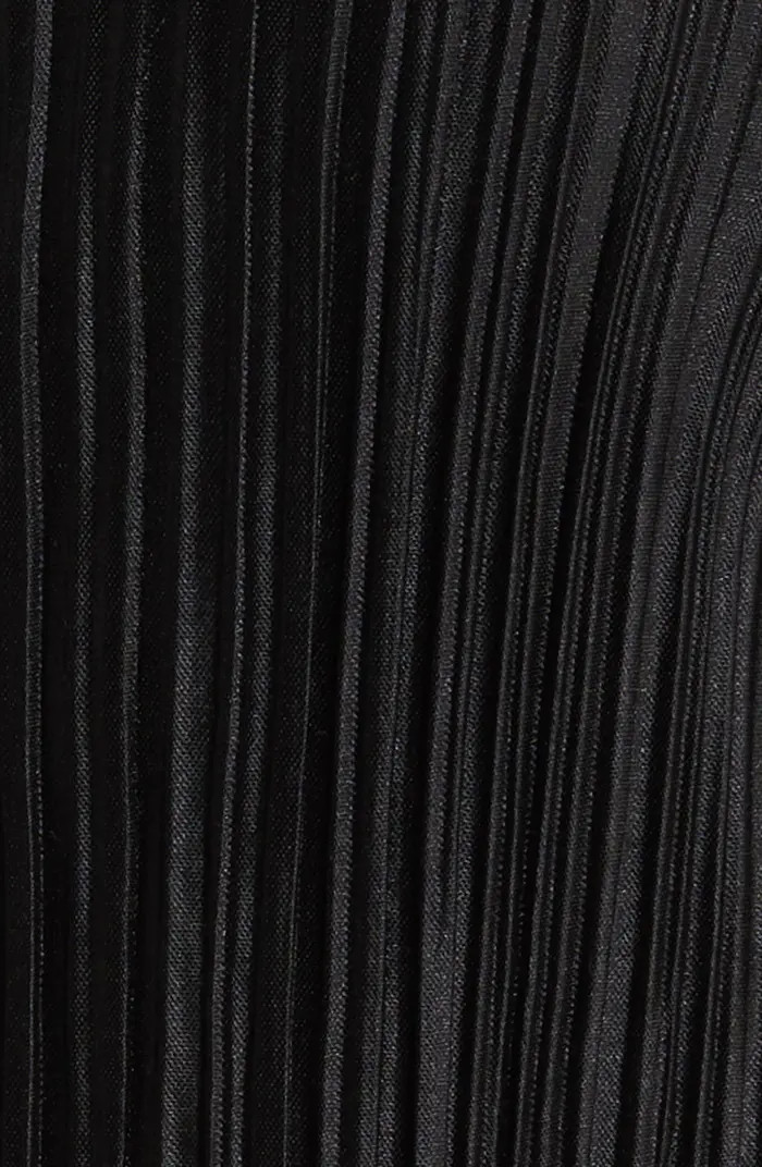 Dressed in Lala Notched Collar Plissé Top & High Waist Pants Set | Nordstrom | Nordstrom