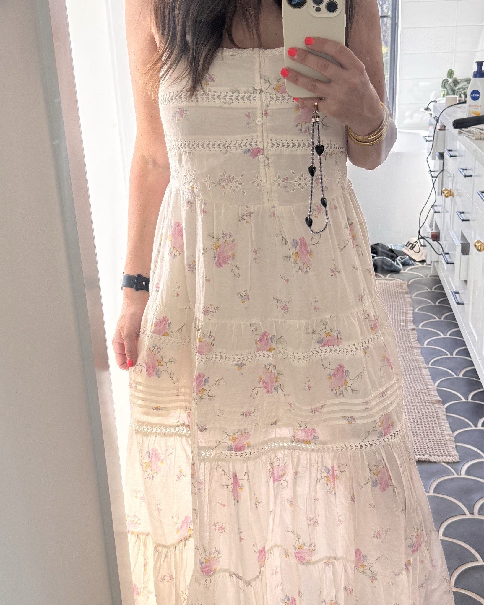 Got the cutest loveshackfancy inspired dress from target! It’s so cute!! This is going to sell out. I’m normally a size small and got a medium  

#LTKgrwm #LTKdayinmylife #LTKootd