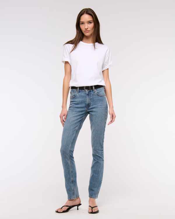 High Rise Modern Skinny Jean | Abercrombie & Fitch (US)