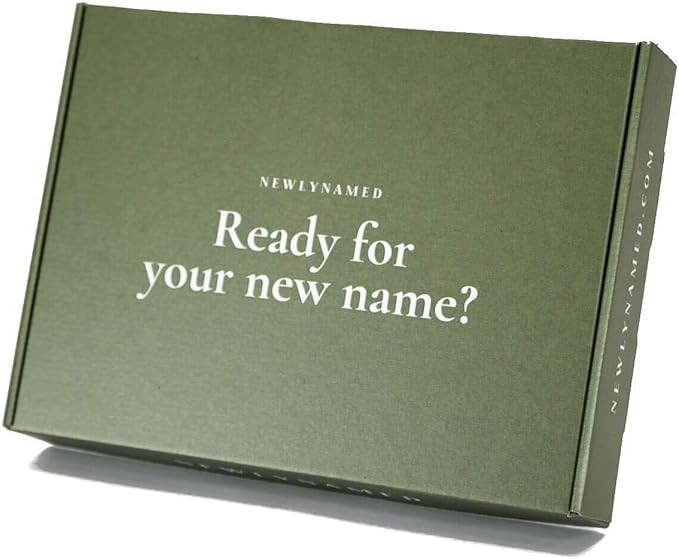 NewlyNamed Box Gift Card | Personalized Name Change After Marriage Kit | Amazon (US)