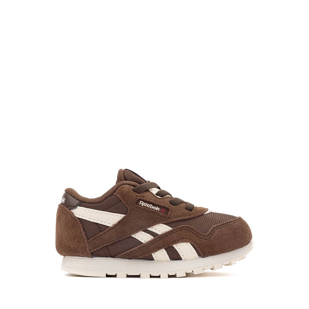 Reebok Classic Nylon Athletic Shoe - Baby / Toddler - Utility Brown | Journeys
