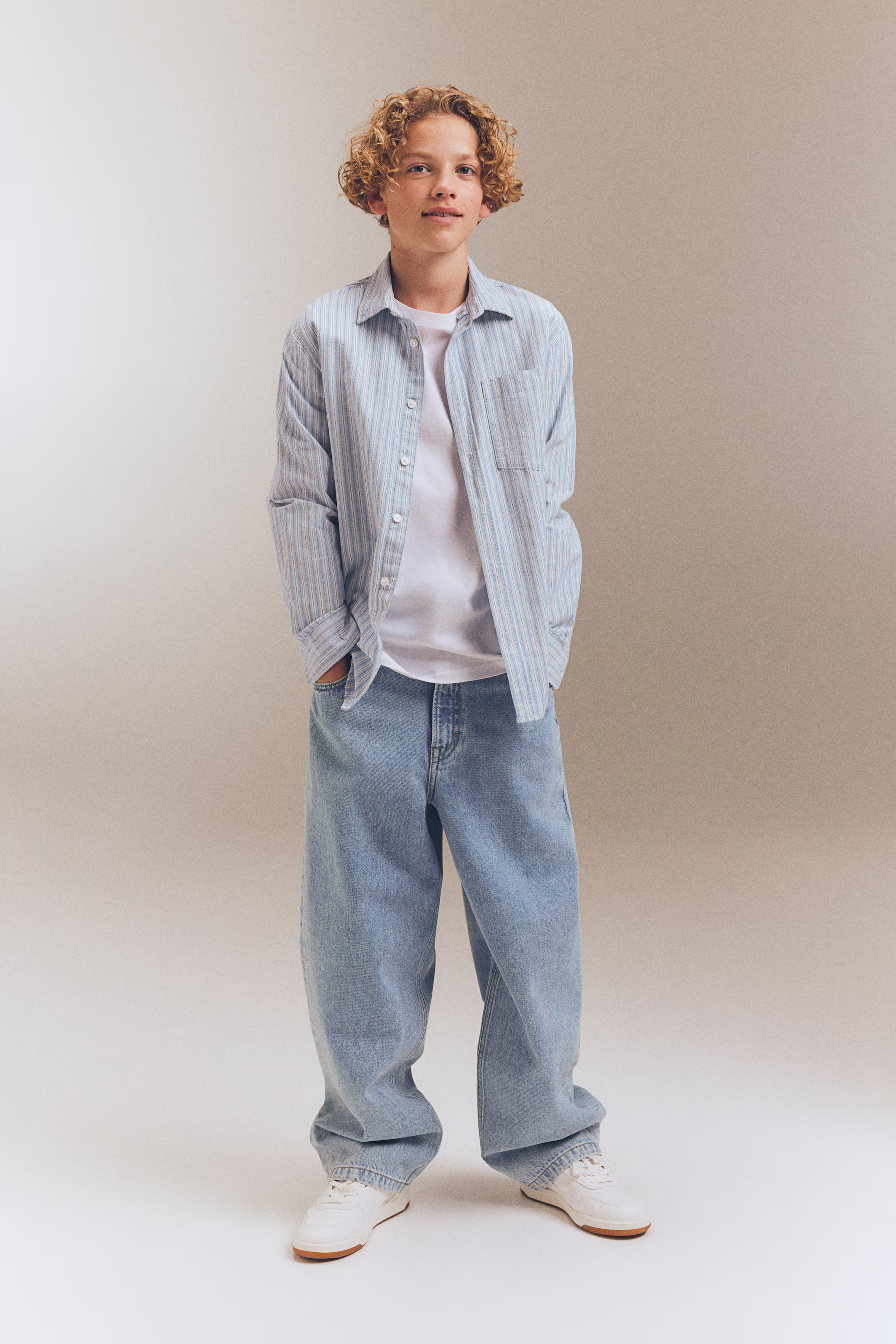 Button-down Cotton Shirt | H&M (US + CA)