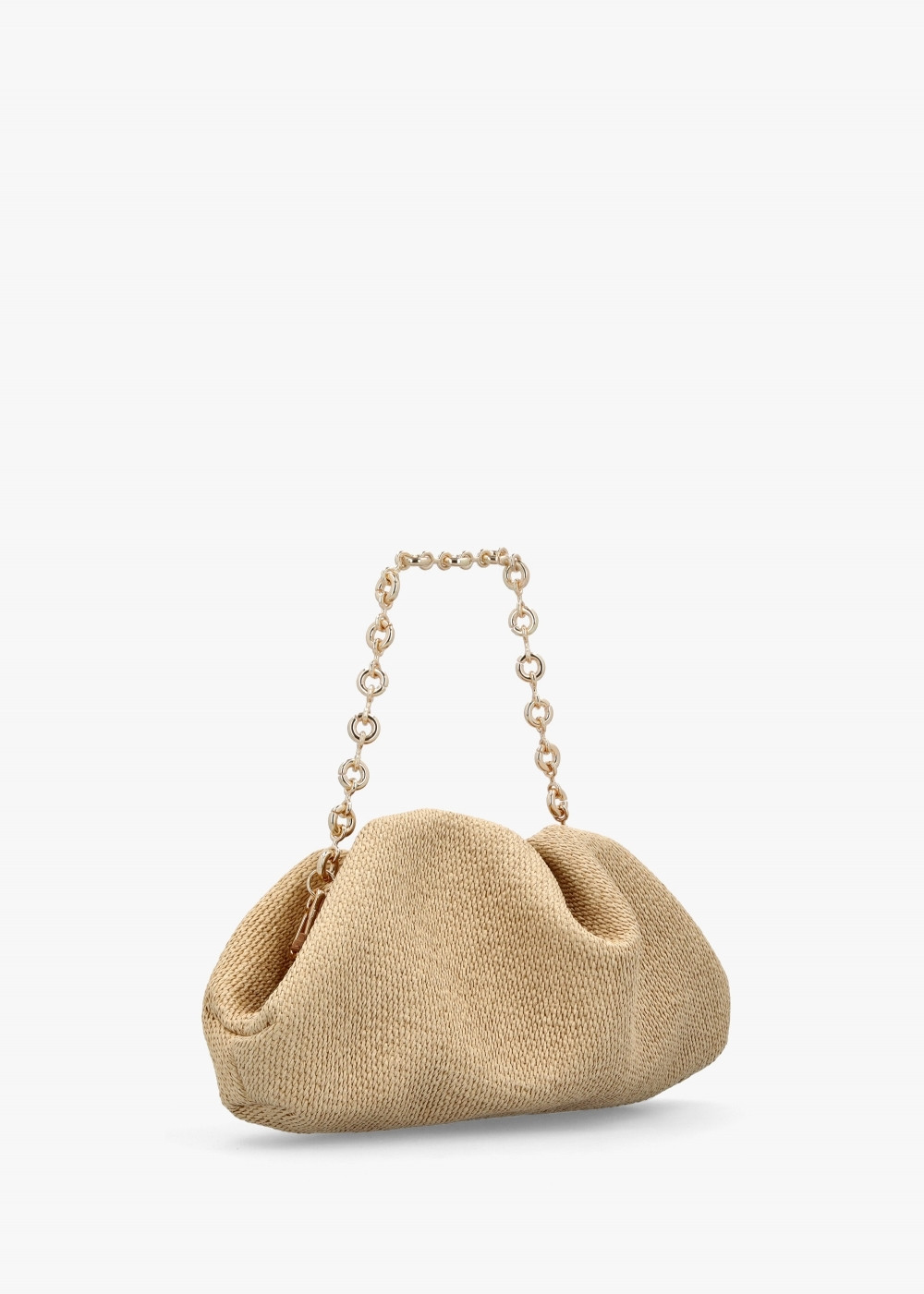 Inrouche Beige Woven Clutch Bag | Daniel Footwear (UK)