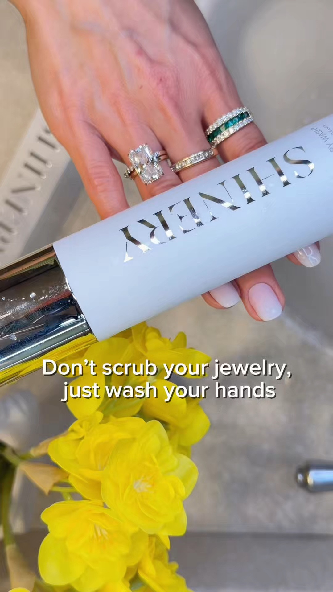 My rings have never sparkled like this!  My hands feel SOOO soft,hydrated afterwards!
     It’s the daily LUXURY your jewelry(+ your skin) deserves!!!
 @shinery 

#LTKSaleAlert #LTKstorytime #LTKmorningroutine