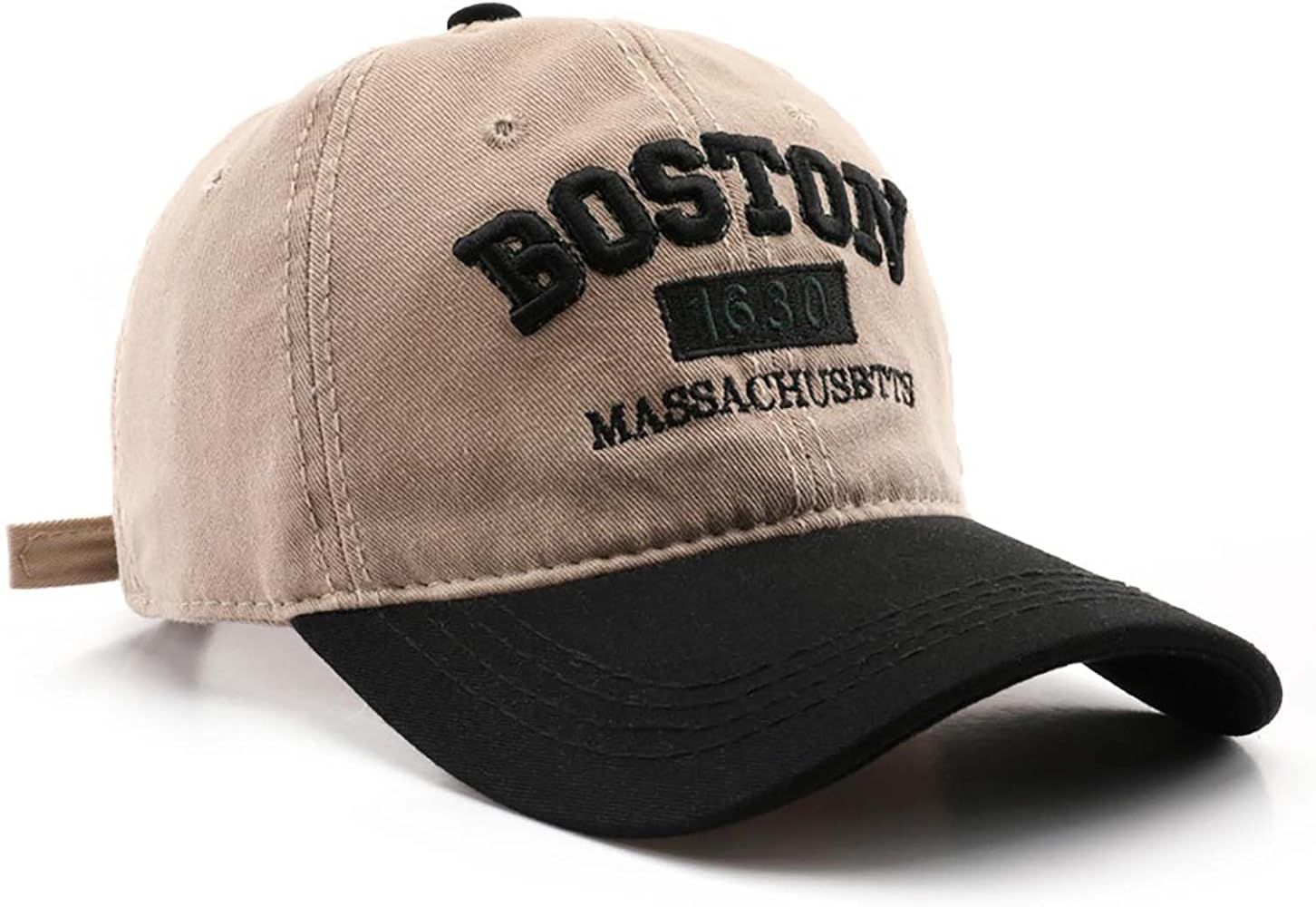 Boston Cap Unisex Baseball Cap Sun Hat Adjustable Trucker Cap | Amazon (US)