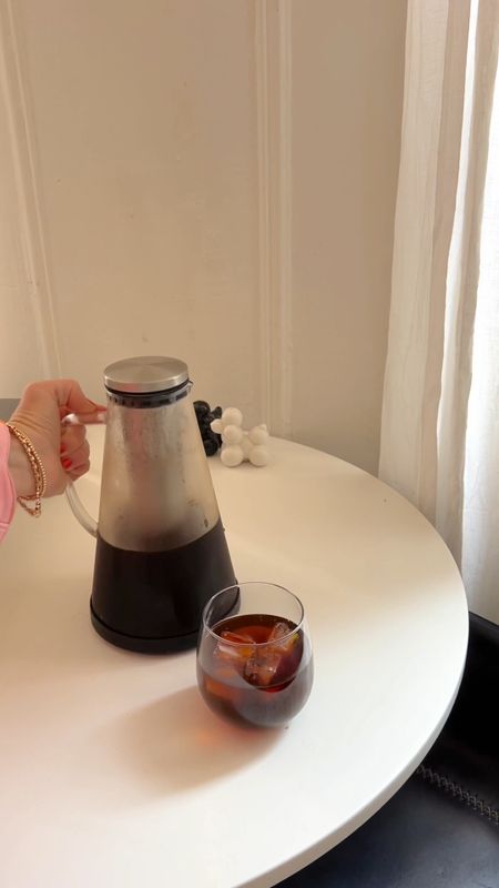 I love my cold brew maker 🙌🏼 perfect cold brew every time, easy to make, easy to clean, and makes enough cold brew to last a few days! 

#LTKunder50 #LTKhome