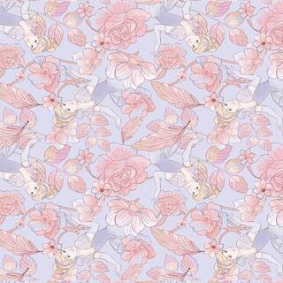 Disney® Sketch Cinderella & Flowers Cotton Fabric in Rose Pink/Lavender | 43 in | Michaels® | Michaels Stores