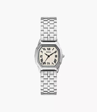 Harlow Three-Hand Stainless Steel Watch | Fossil (US)