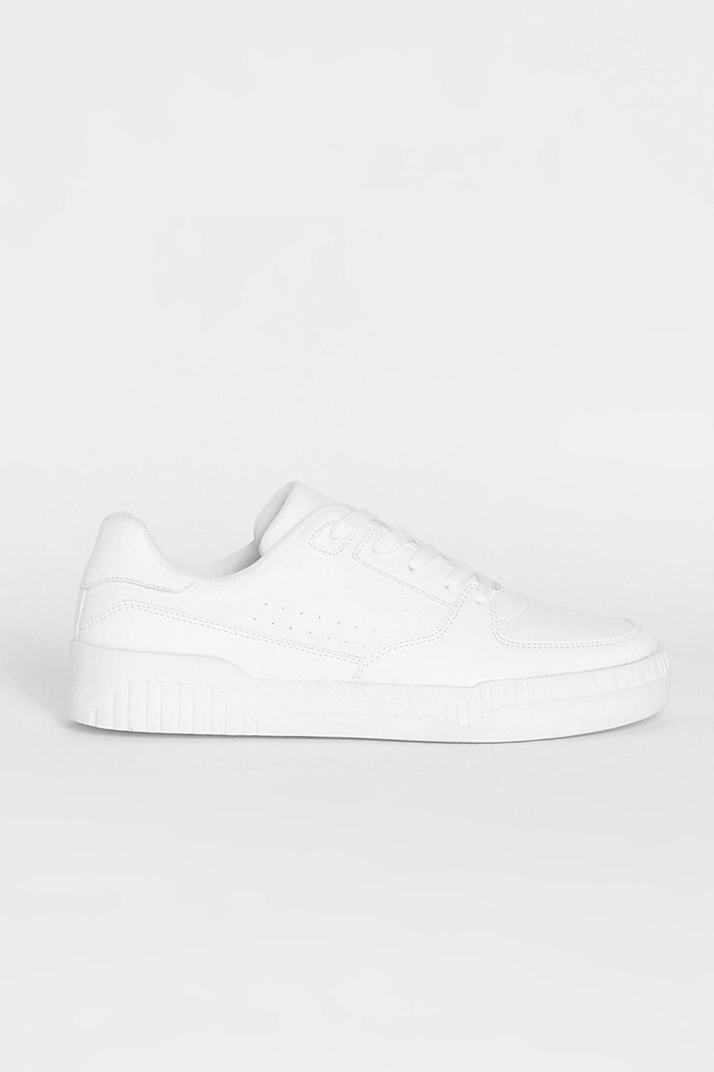 Multi Panelled Flat Trainer | Boohoo.com (UK & IE)