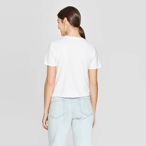 Women's Friends Short Sleeve Graphic T-Shirt (Juniors') - White | Target