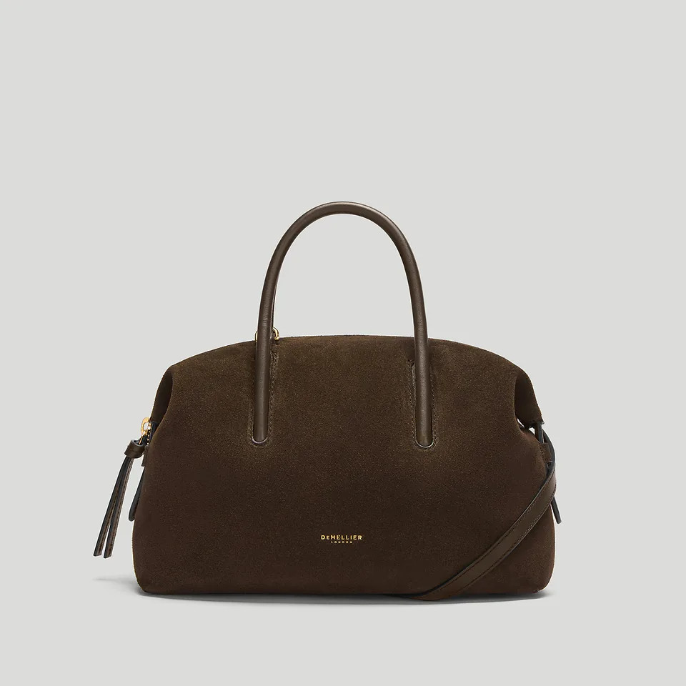 The Small Stockholm | Mocha Suede | DeMellier | DeMellier