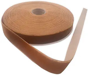 KLTRIBBON Vintage Ginger Velvet Ribbon Single Side,5/8 Inch X 25Yards Spool | Amazon (US)
