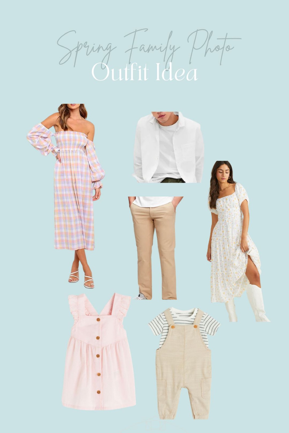 Struggling with spring family photo outfits? I’ve got you! Mom, pick your outfit first, then plan the kids! I recommend one or two patterns and the rest neutrals. 

These would all look great for Easter, wedding guest, etc!

#LTKfamily #LTKstyletip #LTKSeasonal