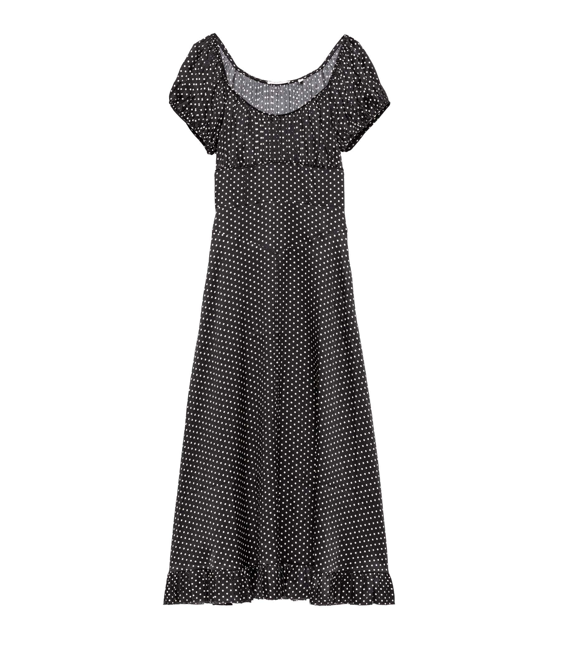 Ramona Dress - Noir Dot | DÔEN | DOEN