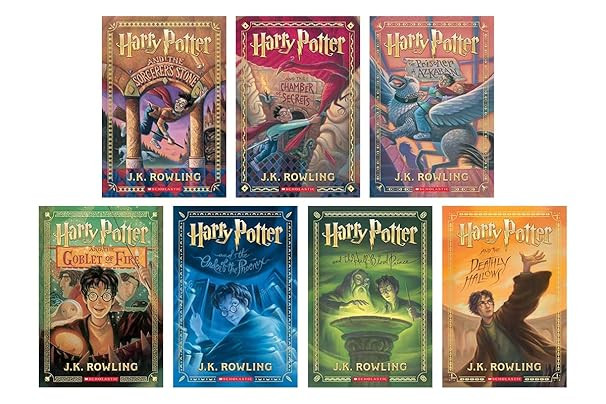 25 Year Anniversary Editon of Harry Potter Paperback Full Book Set Volumes 1-7 (Limited Edition, ... | Amazon (US)