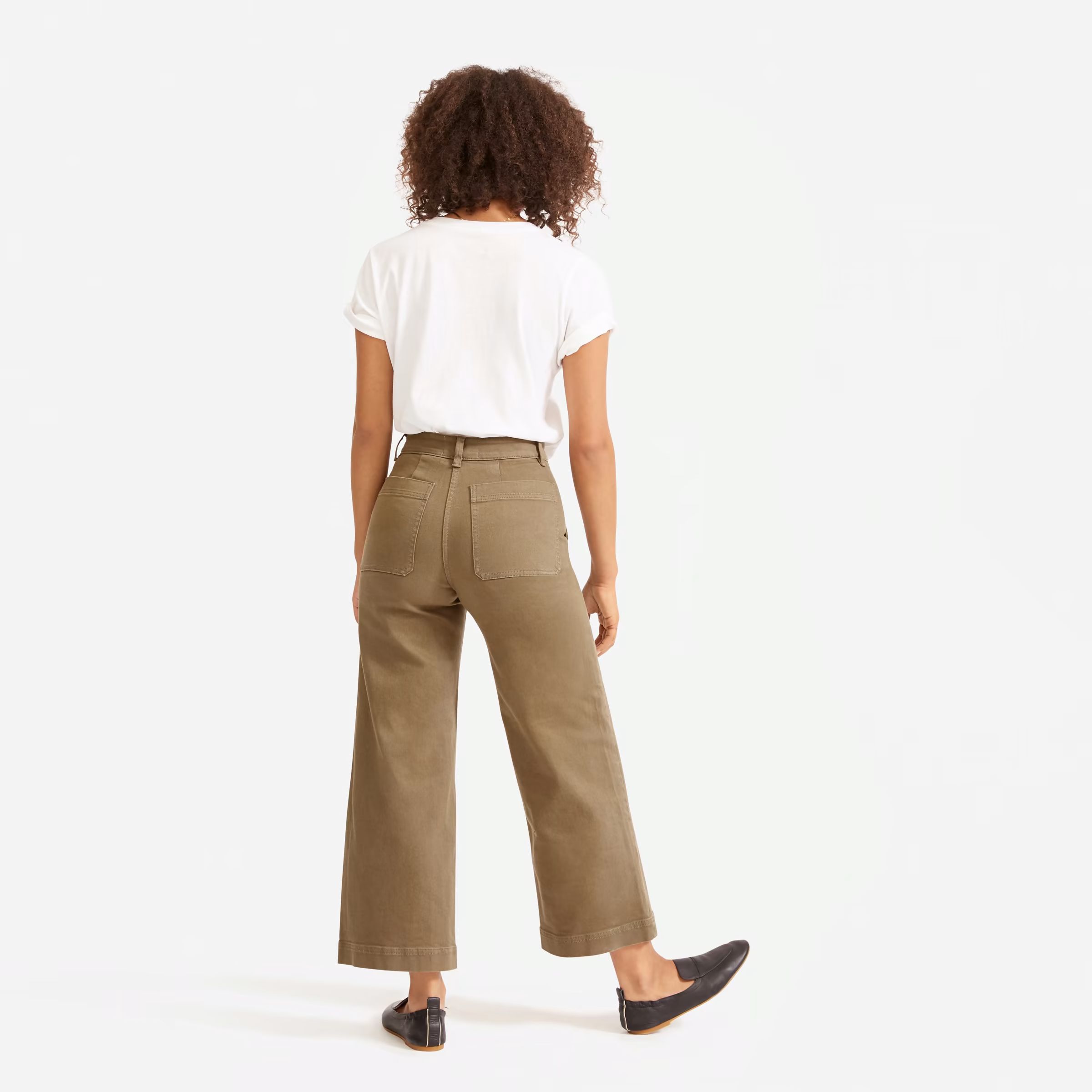 The Wide-Leg Crop Pant | Everlane