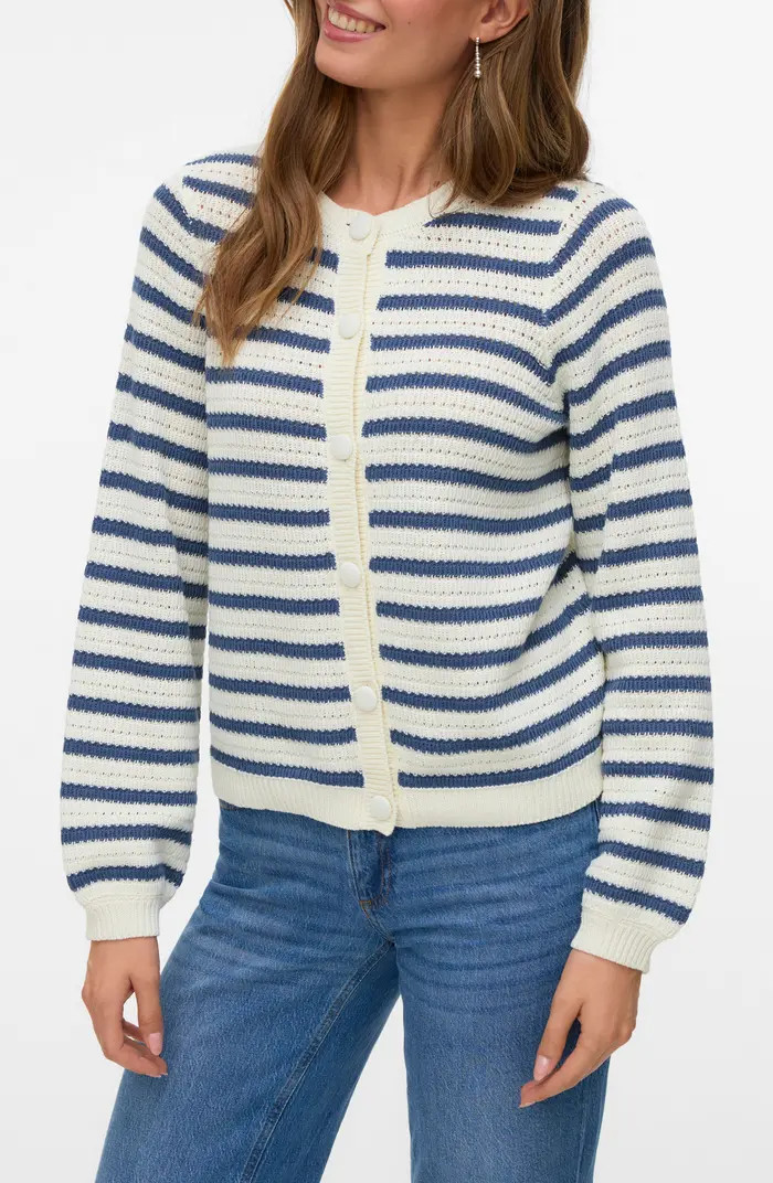 VERO MODA Gorgeous Stripe Cardigan | Nordstromrack | Nordstrom Rack