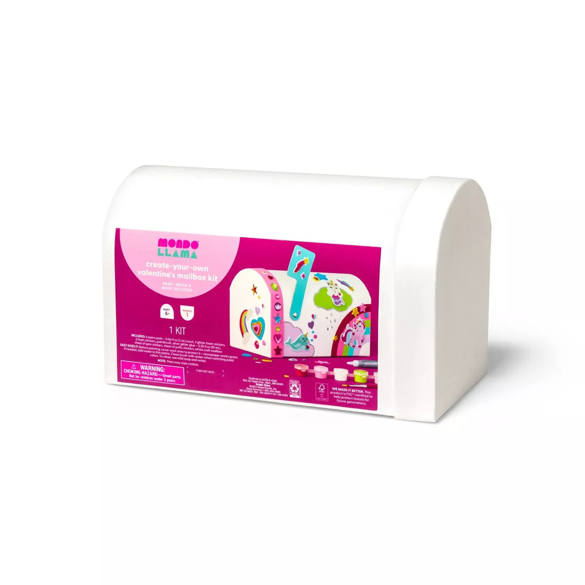 Make-Your-Own Valentine's Day Classroom Exchange Kit - Mondo Llama™ | Target