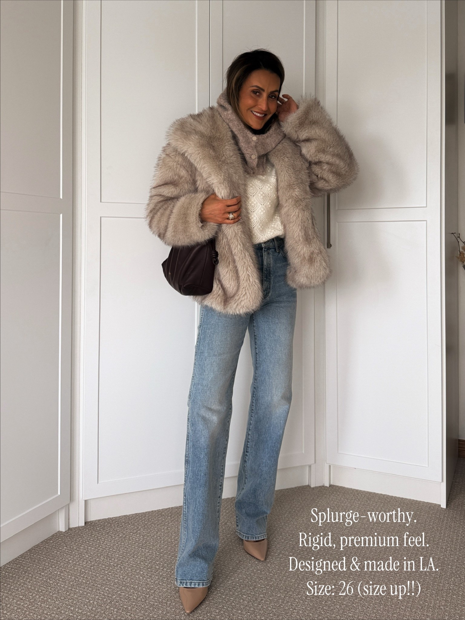 Splurge-worthy denim 🤍 The fit + feel are everything. 

#LTKgrwm #LTKOver40 #LTKootd