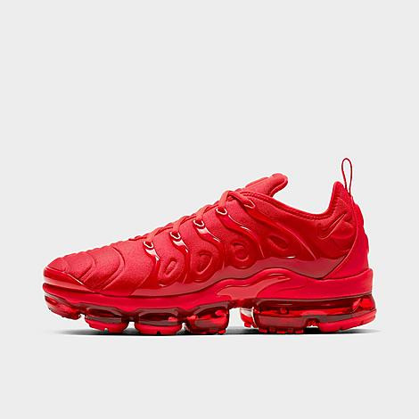 Nike Men's Air VaporMax Plus Running Shoes in University Red/University Red Size: 14.0 | Finish Line (US)