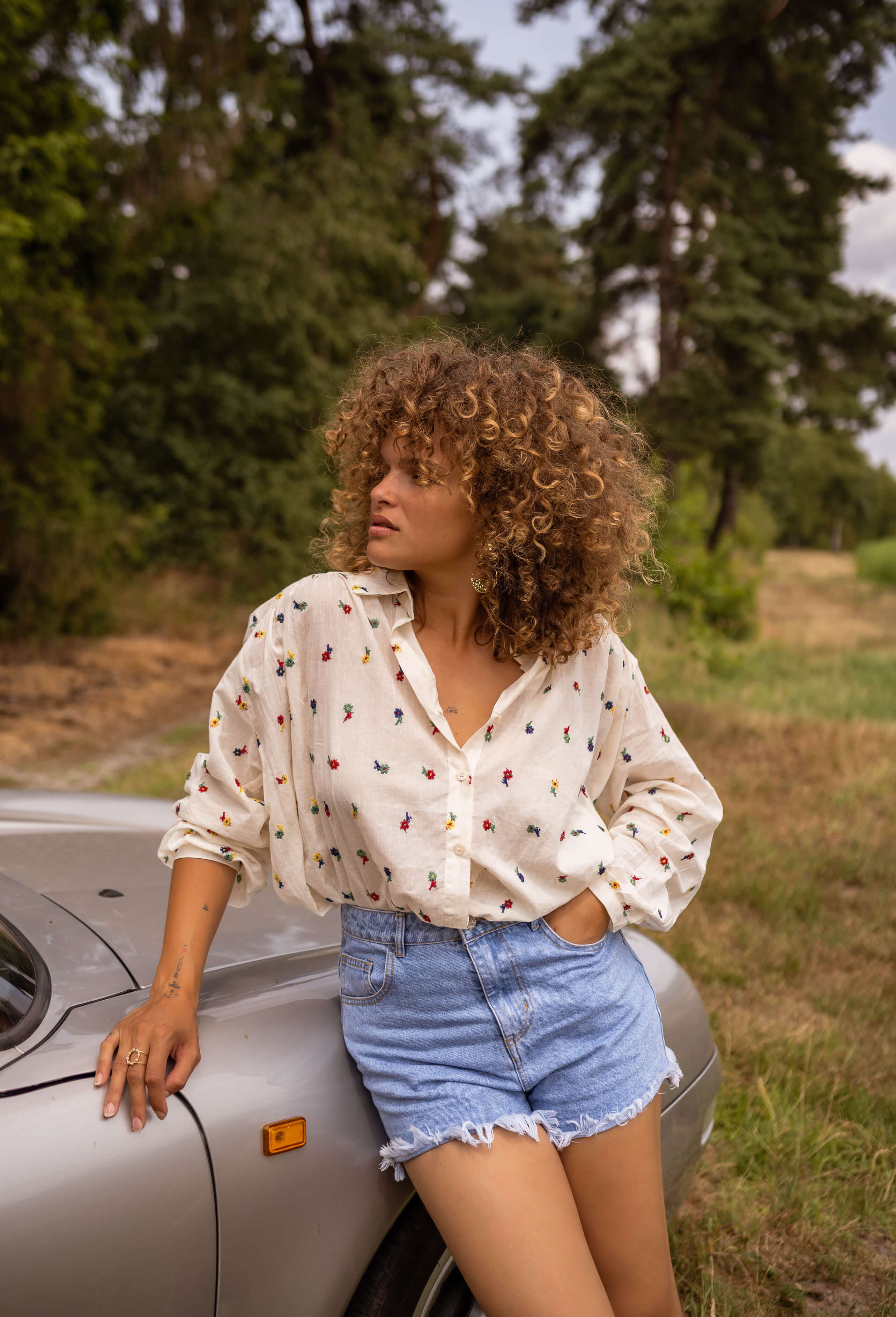 Floral Oriana Shirt | Easy Clothes