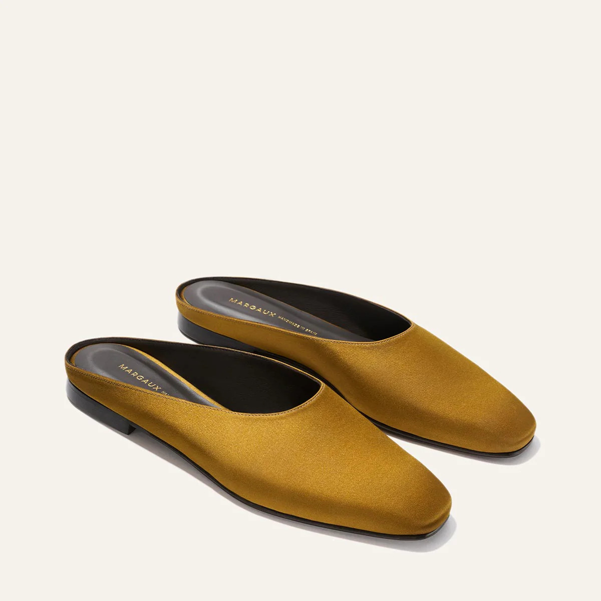 The Clara - Ochre Satin | Margaux