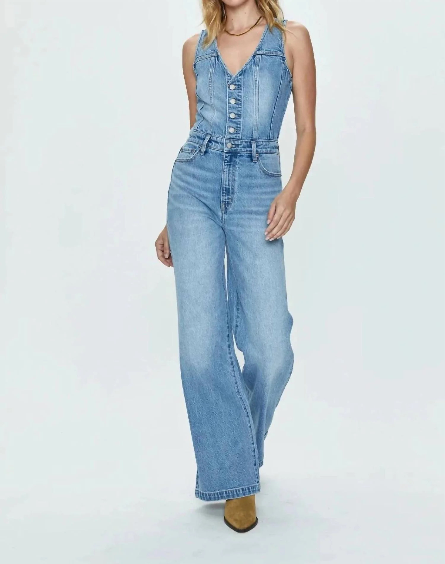 Aria Jumpsuit In Essence | Shop Simon