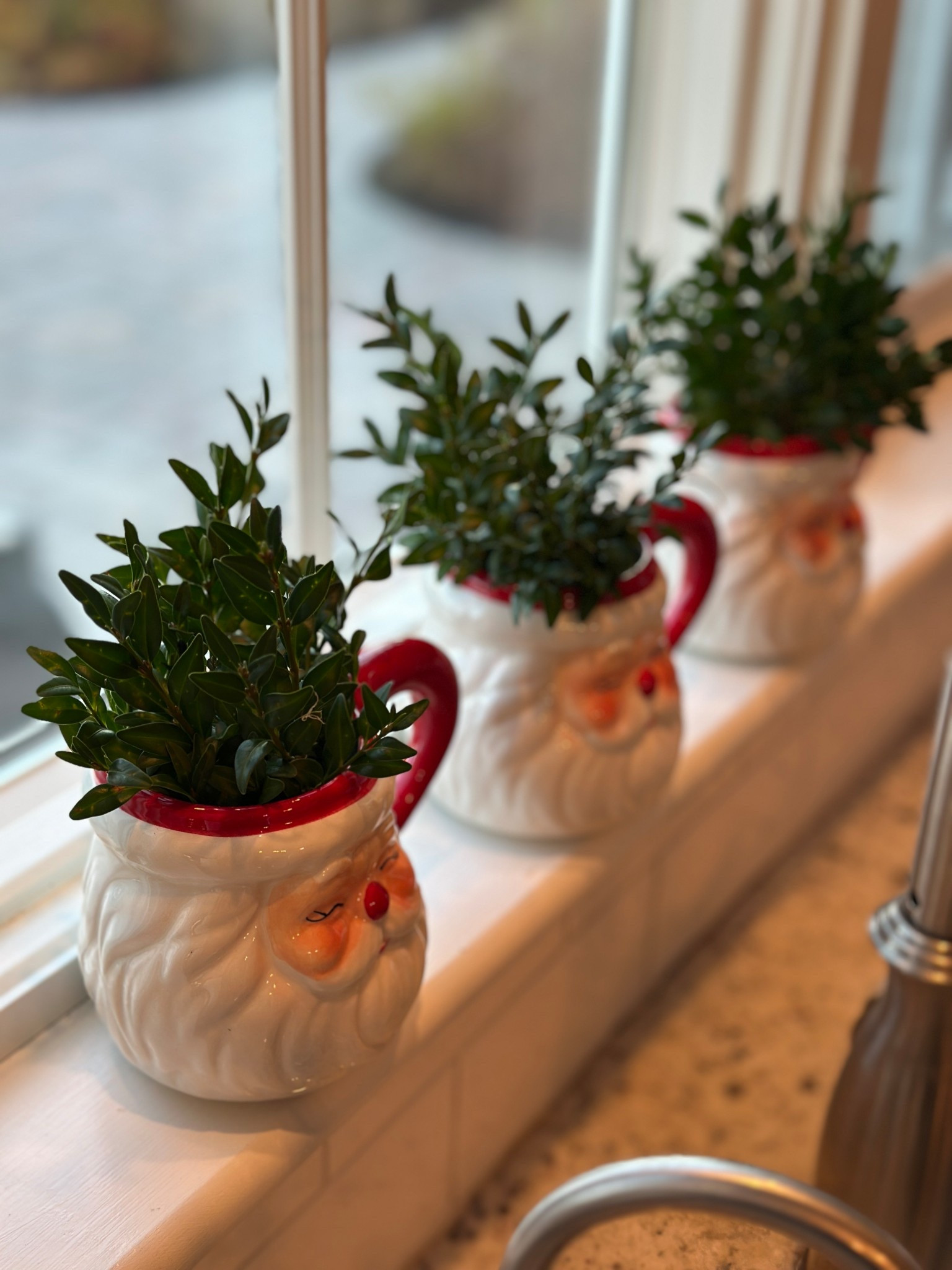 Santa mugs for hot chocolate, coffee or decorating! 

#LTKHome #LTKHoliday #LTKSeasonal