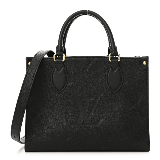 Empreinte Monogram Giant Onthego PM Black | FASHIONPHILE (US)