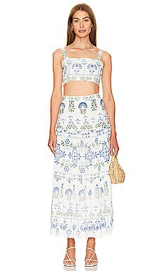 SAYLOR Kaitlin Top & Skirt Set in Multi from Revolve.com | Revolve Clothing (Global)