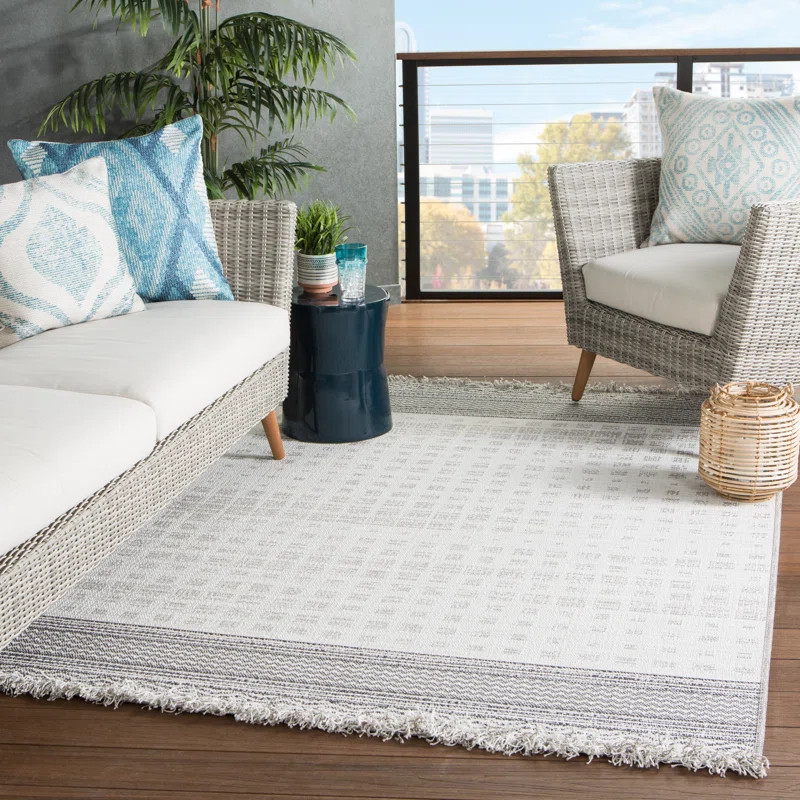 Greg Gray Indoor / Outdoor Area Rug | Wayfair North America