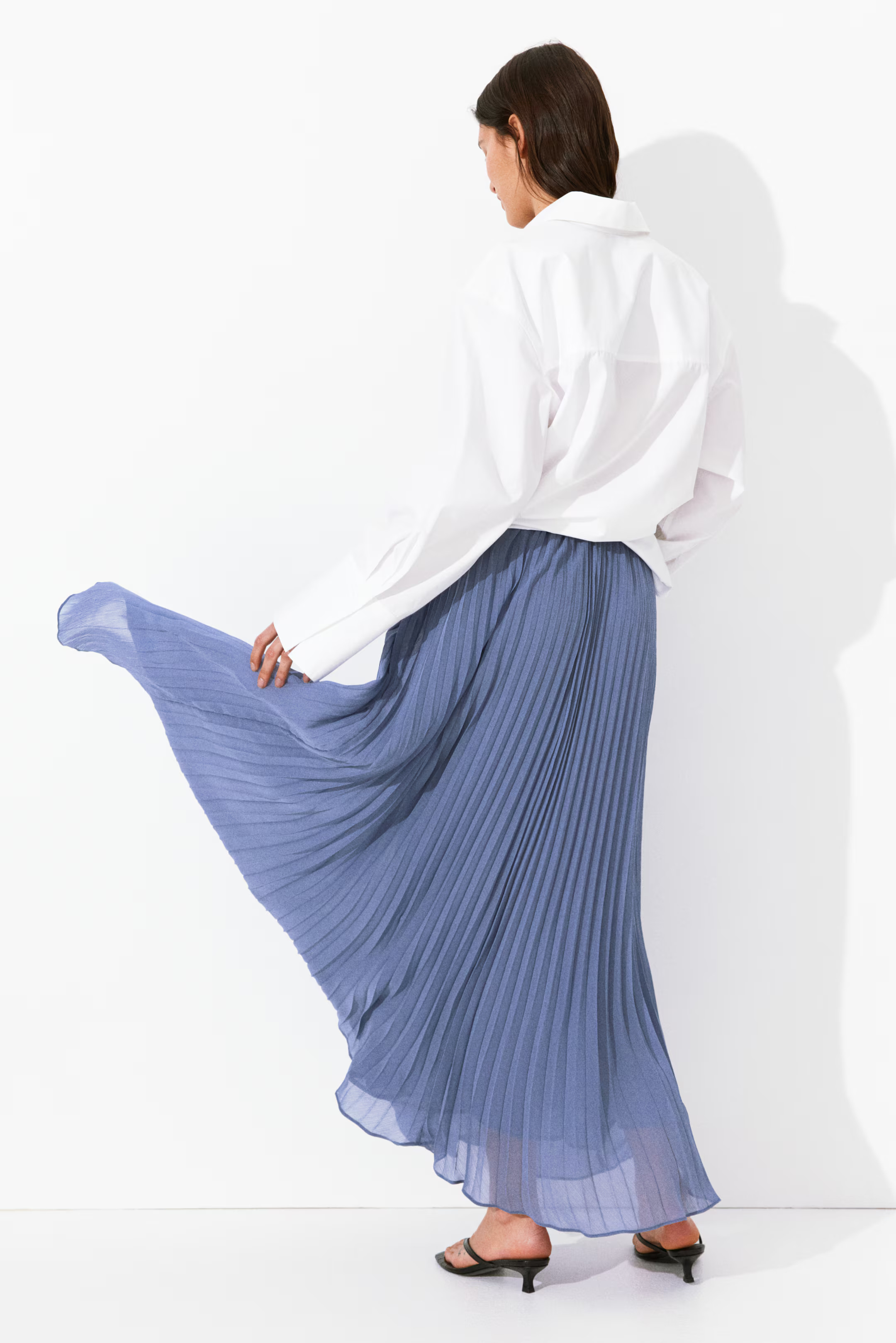 Pleated Maxi Skirt | H&M (US + CA)