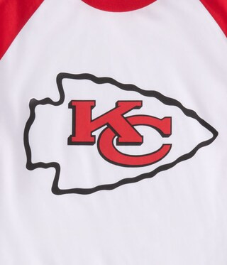 3/4 Sleeve Kansas City Chiefs Relaxed Raglan Tee | Aeropostale