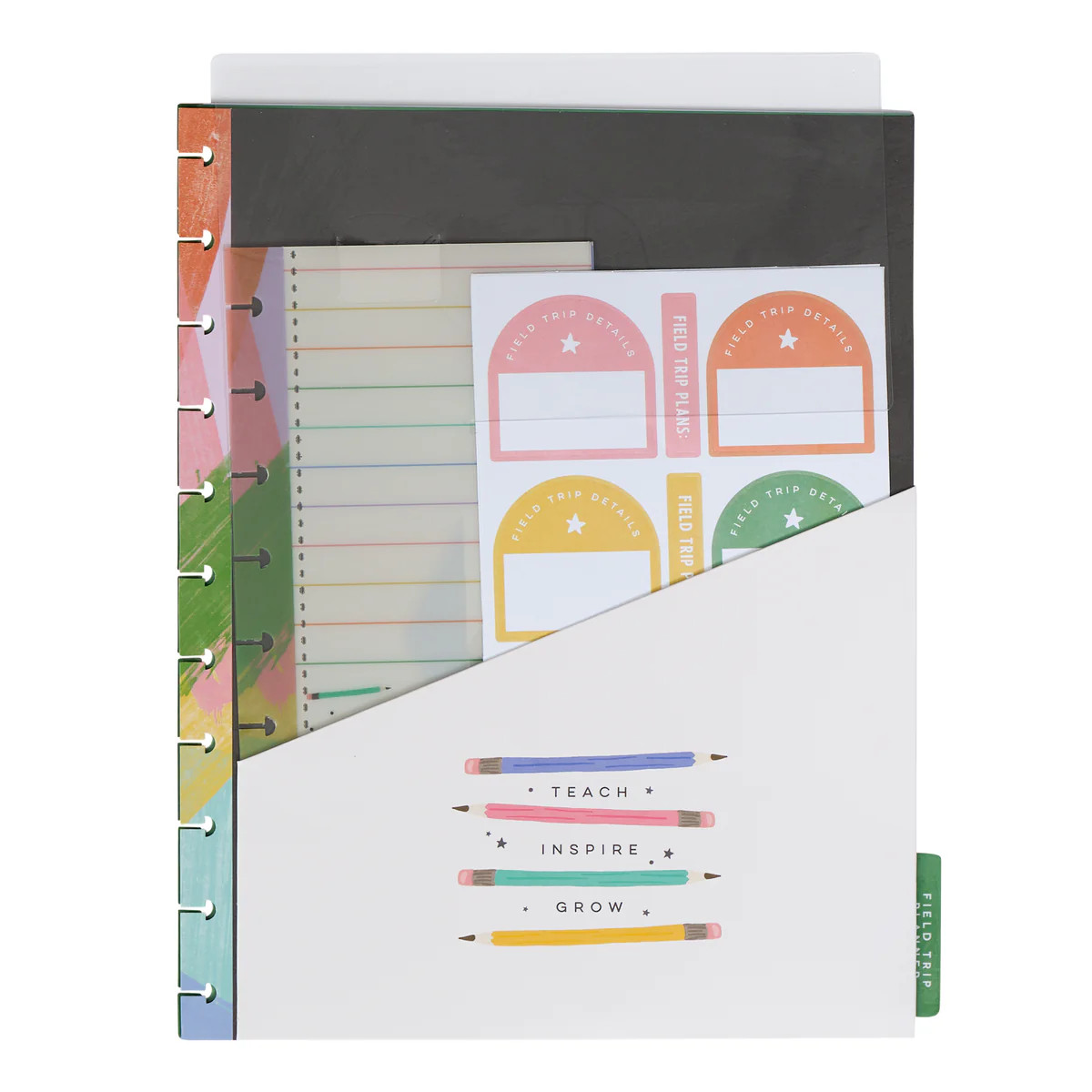 Classroom Field Trips - Big Teacher Accessory Pack | Happy Planner