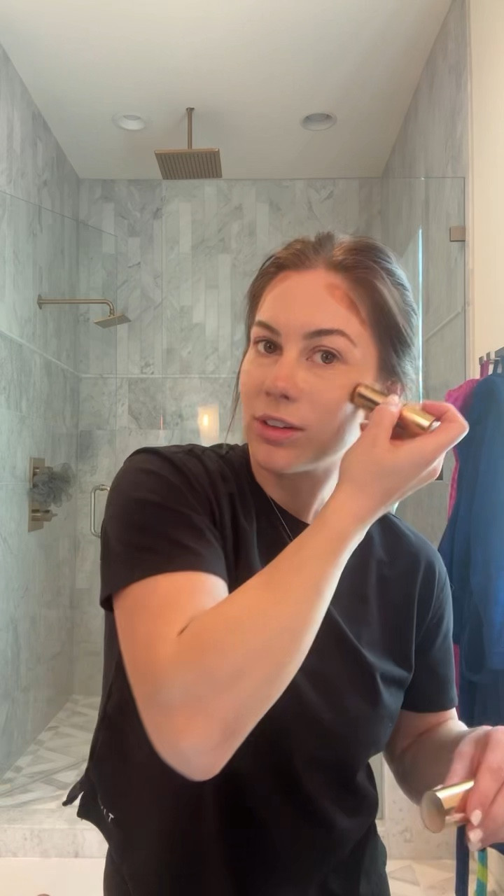 not gonna lie…i'm still figuring out my makeup routine, but here’s my current fave go-to look for going from workout mode to work mode!

#LTKU #LTKWorkwear #LTKBeauty