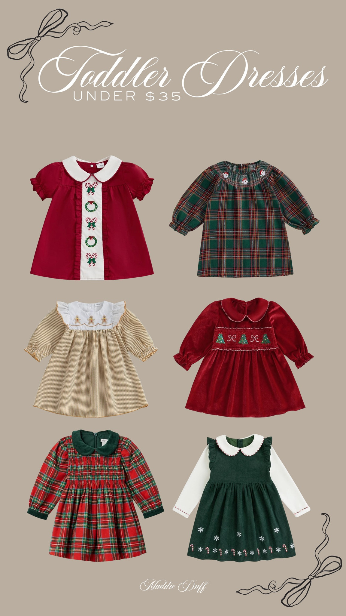 Toddler Christmas dresses under $35!

Toddler dresses, Amazon kids, Amazon Christmas outfits 

#LTKGiftGuide #LTKHoliday #LTKKids