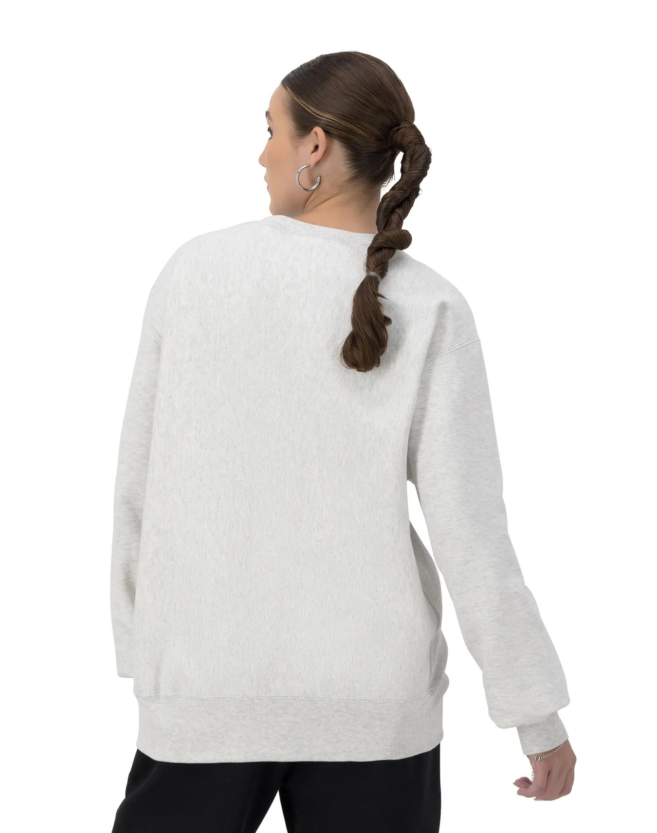 Reverse Weave Oversized Crewneck Sweatshirt, C Logo | ChampionUSA.com (Hanesbrands Inc.)